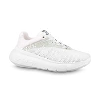 Louis Vuitton Show Up Sneakers Men Monogram And Damier Knit 1A9JR6 White