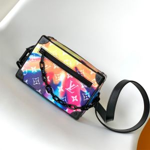 Louis Vuitton Mini Soft Trunk Bag In Monogram Sunset Canvas M80892 Multicolor