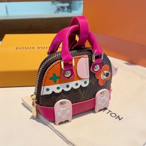 Louis Vuitton Alma Bag Charm In Elephant Monogram Canvas M68454 Multicolor